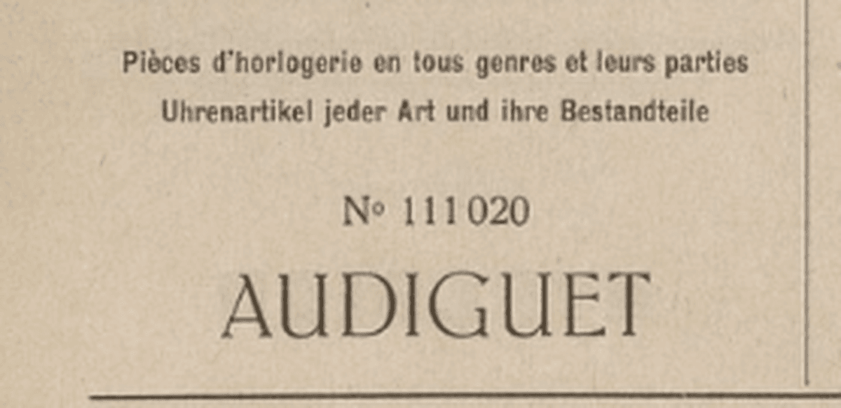 Audiguet: The Audemars Piguet Sub-Brand That Helped Save the Company and History Forgot